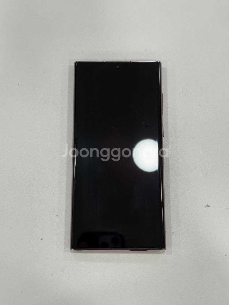 갤럭시S22울트라 256GB 버건디 가성비폰 23만원--1