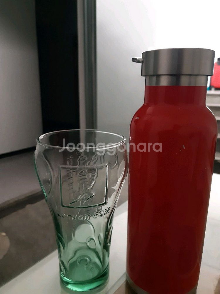 런던파리 올림픽 콜라보 잔과 텀블러 일괄--2