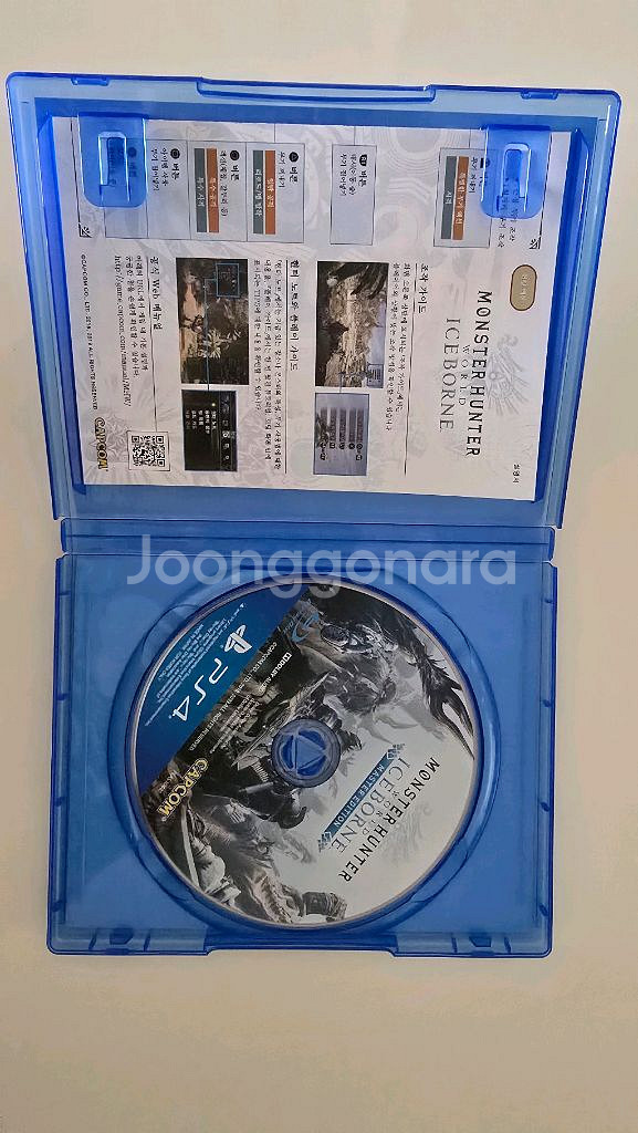 PS4 몬스터 헌터 월드 아이스본 마스터 에디션--1