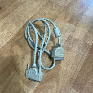 컴퓨터 옛날 모니터 단자 케이블