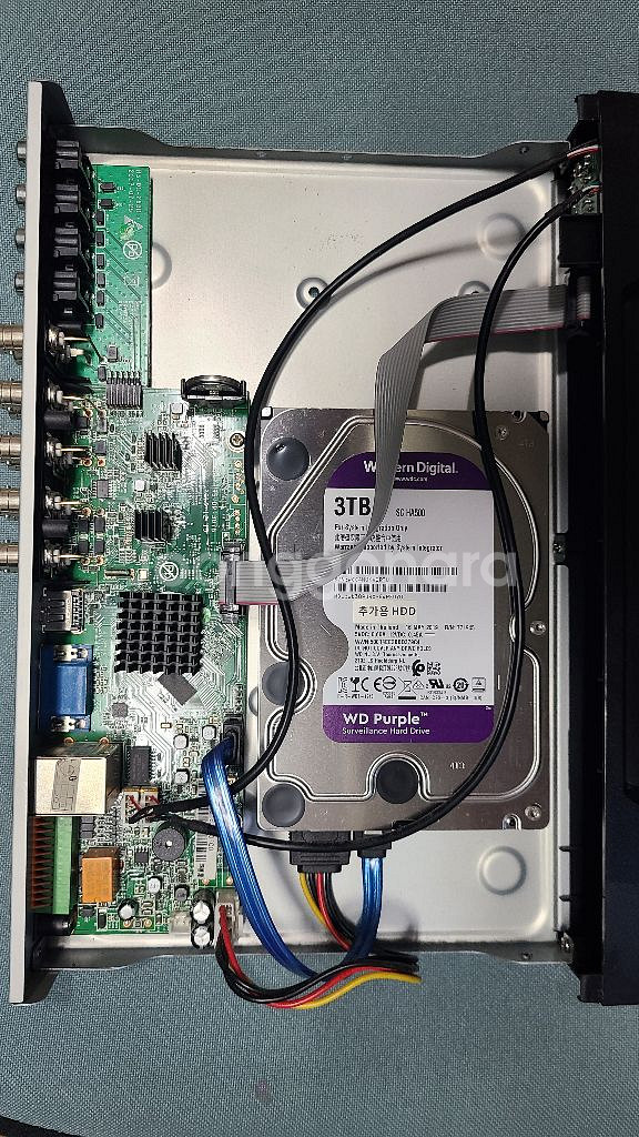 CCTV 8채널 DVR 녹화기 + 3TB HDD--3