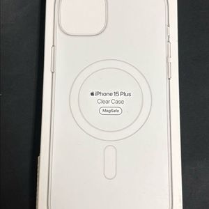 미개봉 애플정품 아이폰15 플러스 맥세이프 클리어케이스