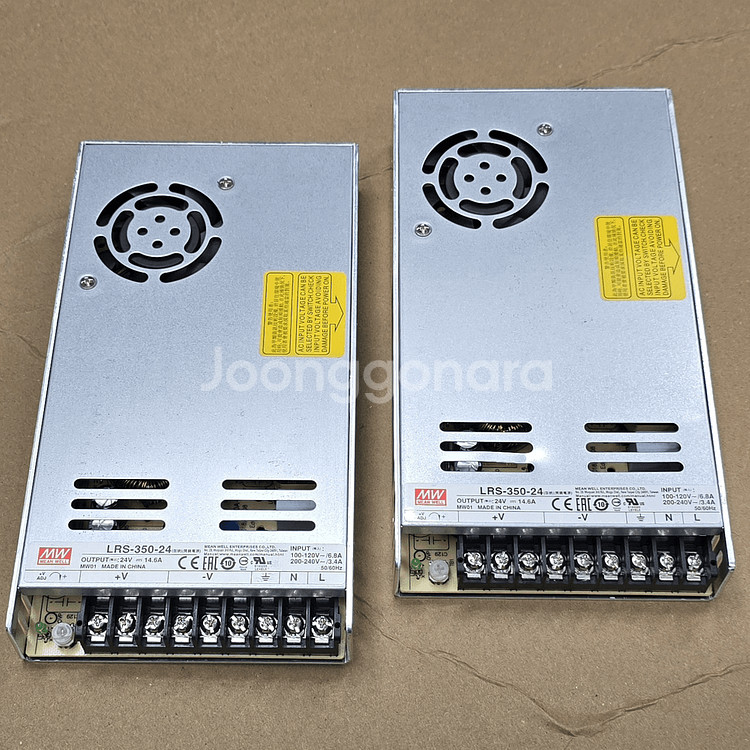 민웰 파워서플라이 LRS-350-24 미사용 상품--2