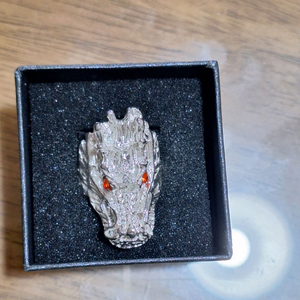 순은 99%은반지 약14g3.73돈 드래곤반지19호