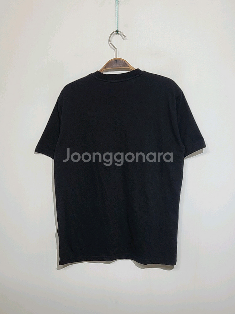 (M) 랄프로렌 폴로 반팔티 블랙 로고 면티셔츠--5