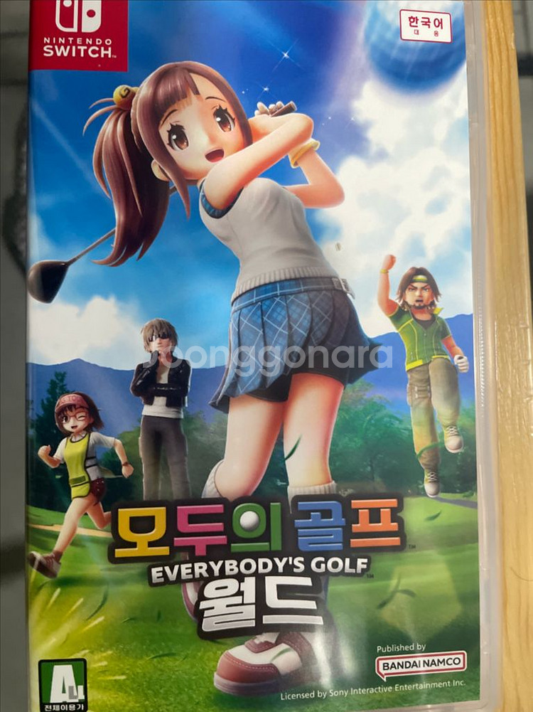 닌텐도 스위치 모두의 골프 코드 미사용--0