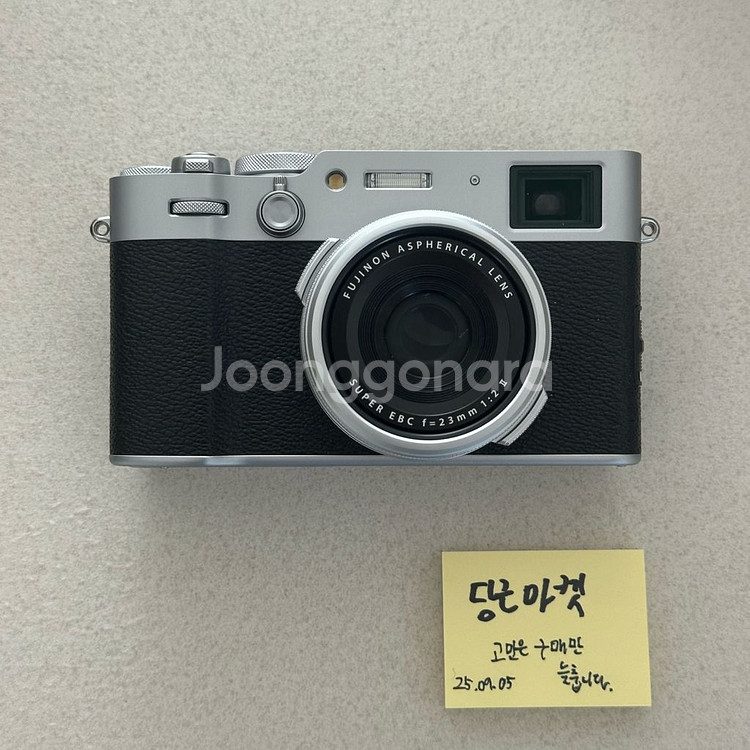 [S급] 후지 x100vi 실버 + 악세사리 (보증 2--1