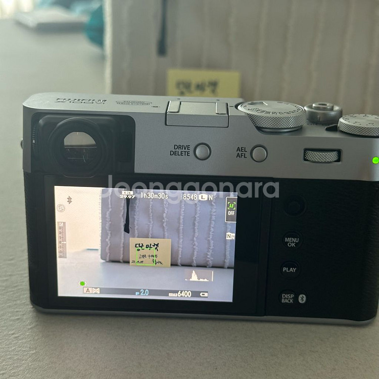 [S급] 후지 x100vi 실버 + 악세사리 (보증 2--6