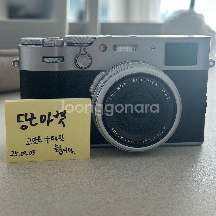 [S급] 후지 x100vi 실버 + 악세사리 (보증 2--5
