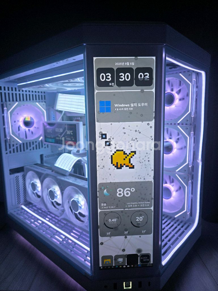 라이젠7 9800X3D RTX5080 Y70 신품PC--1