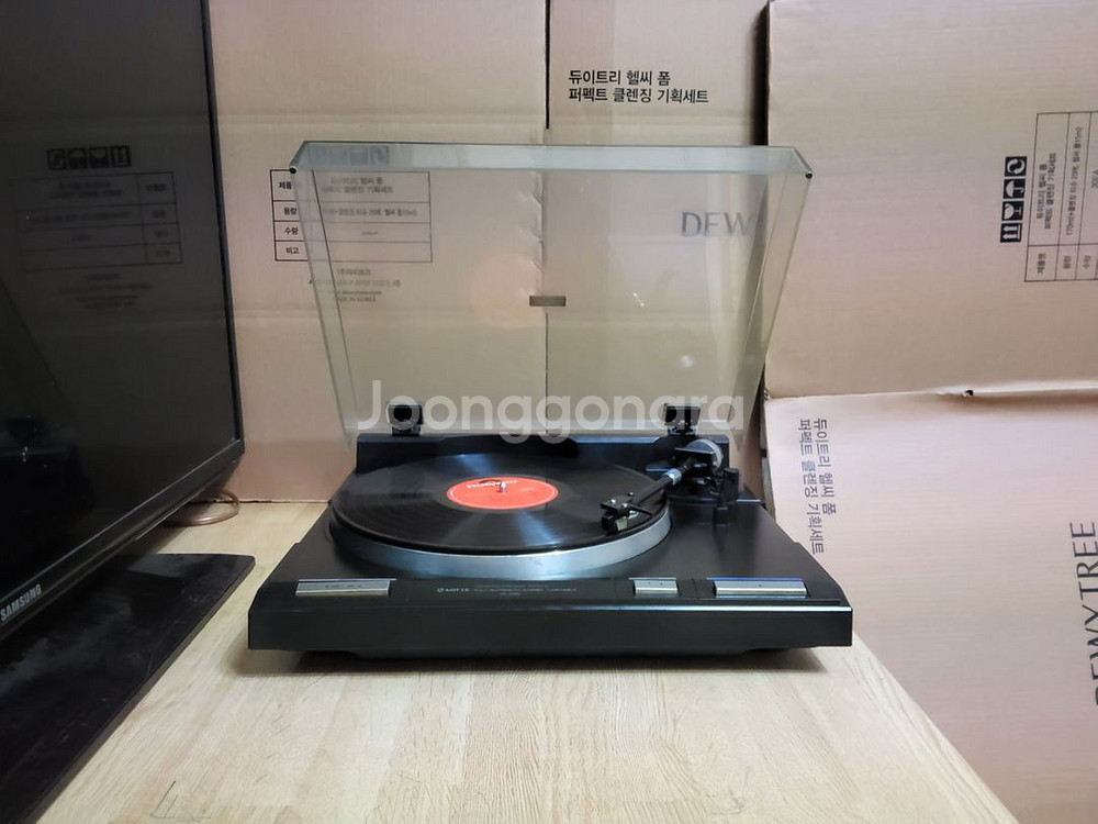 롯데 LP 턴테이블 PL S50 (오디오 앰프 음향기기--0