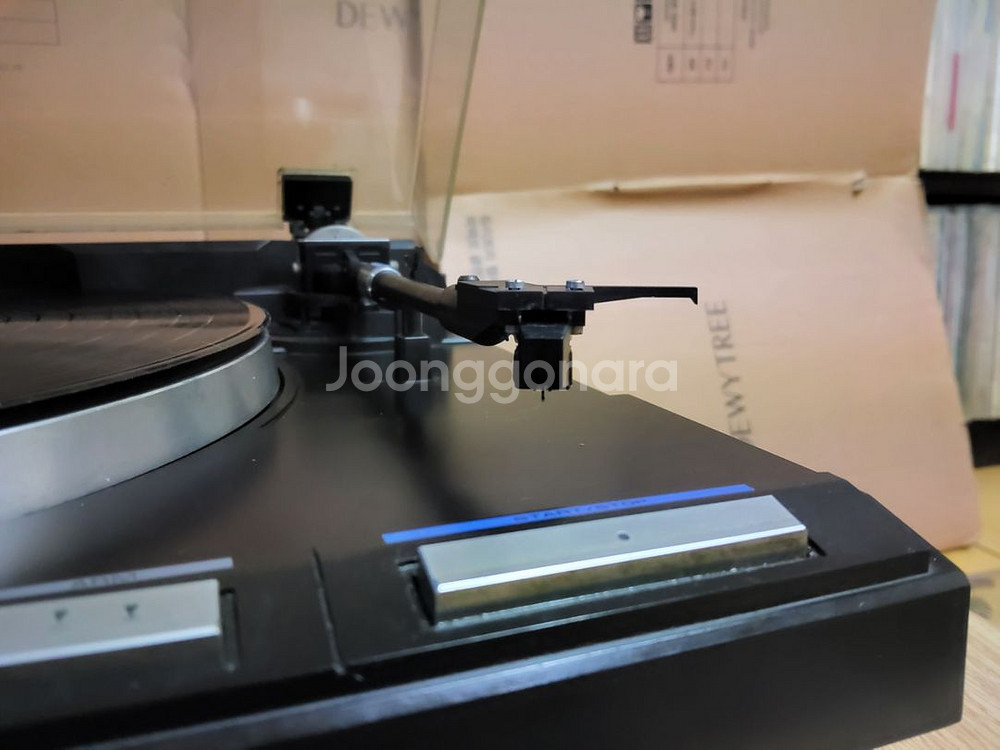 롯데 LP 턴테이블 PL S50 (오디오 앰프 음향기기--1