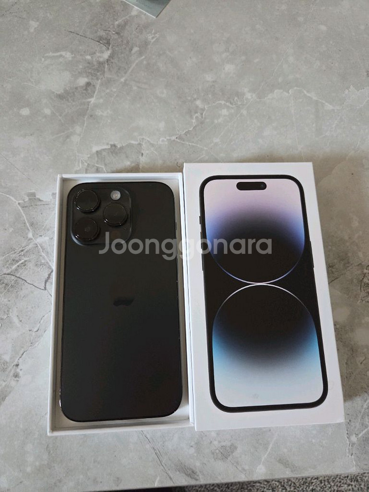 아이폰 14프로 블랙 128gb--0
