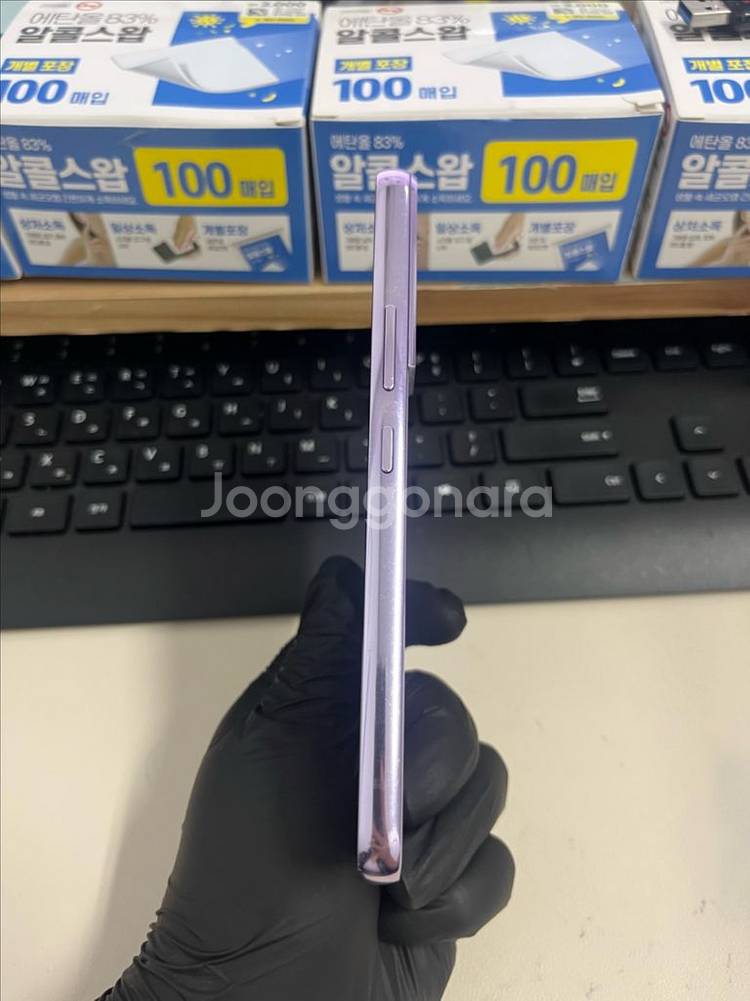갤럭시S22 256G 보라퍼플 S급!--4