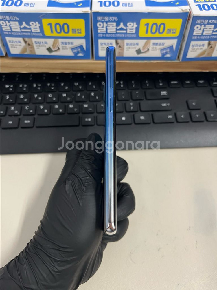 갤럭시S9 64G 블루 S급!--5