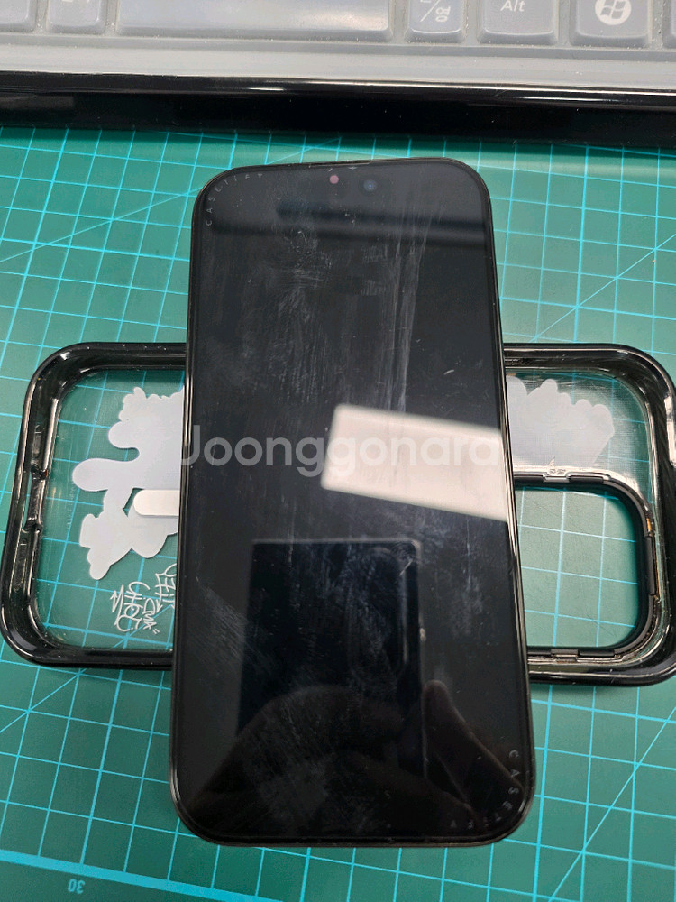 아이폰16pro 블랙 256gb(애케플 가입)--1