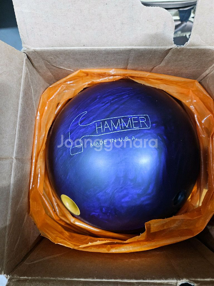 볼링공 햄머퍼플 오리지널15P 팝니다--0