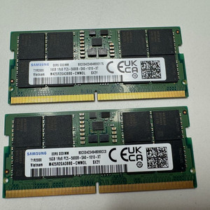 삼성 노트북 램 ddr5 5600 16x2 32gb