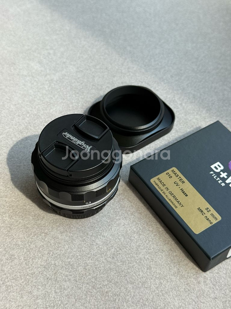 보이그랜더 울트론 40mm 민트급 니콘F마운트--1
