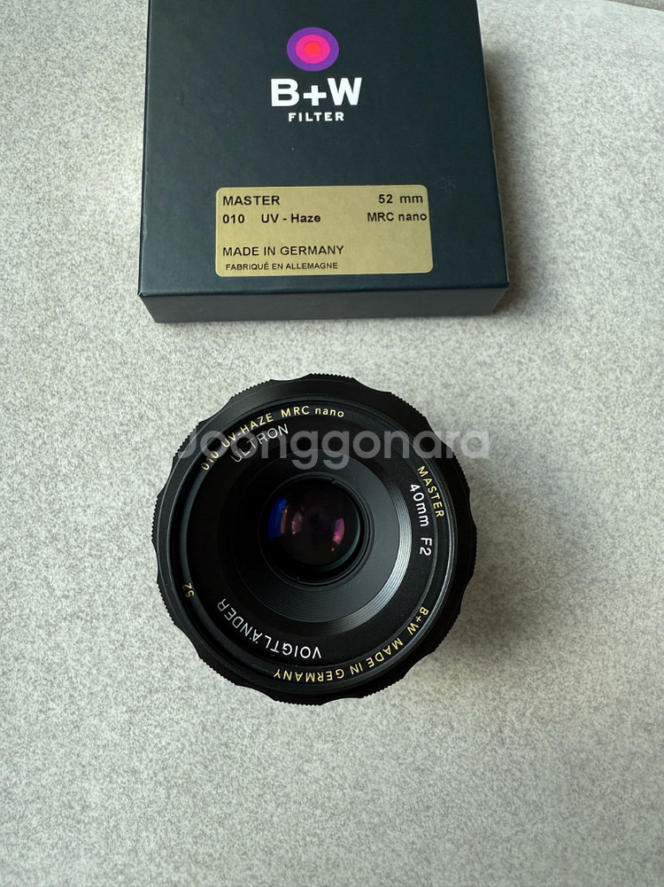보이그랜더 울트론 40mm 민트급 니콘F마운트--0