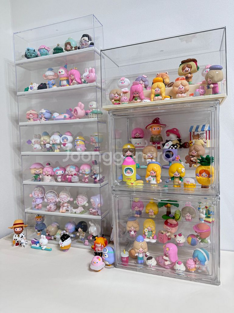 수집용 피규어 아크릴 쇼케이스 및 투명 디스플레이 블라--0