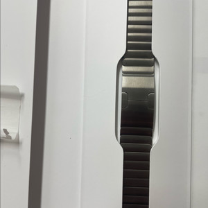 애플워치 링크브레이슬릿 실버 내추럴 슬레이트 46mm