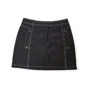 25~26인치 | 링스 여성 64 블랙 패딩 골프 치마