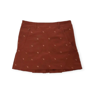 25~26인치 | 헤지스 춘추 브라운 플레어 골프치마