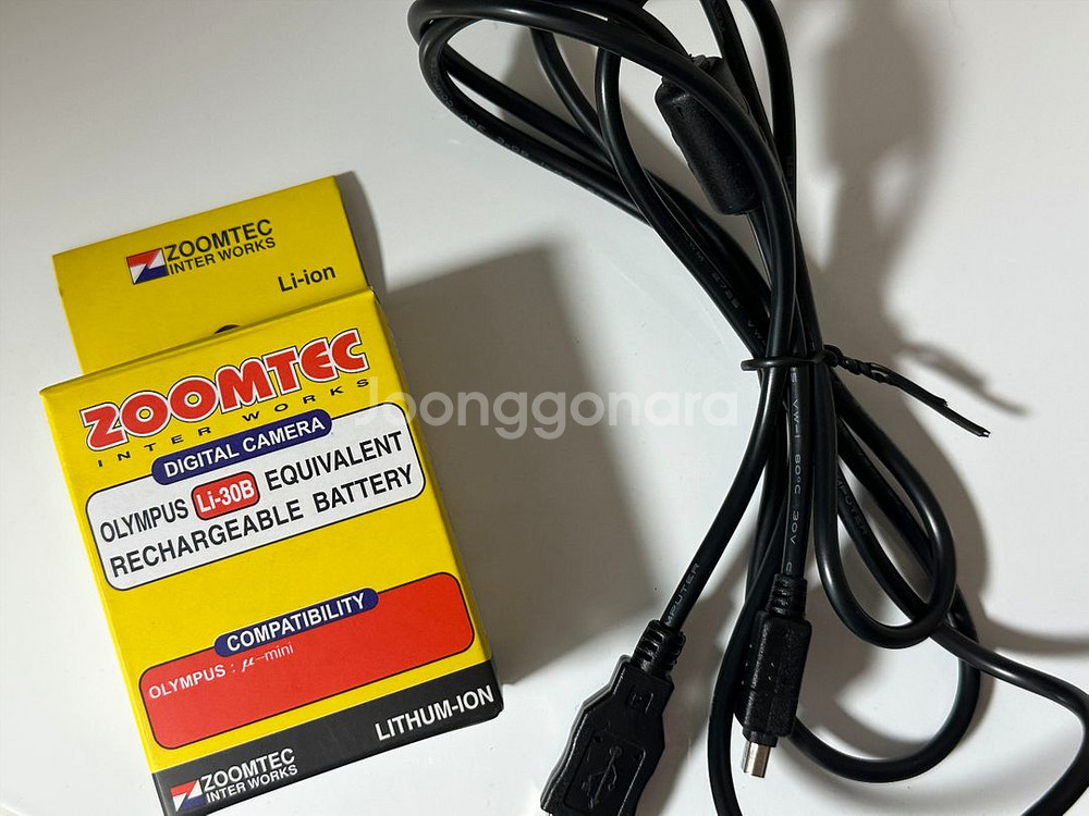 올림푸스 뮤 미니 카메라 충전기,배터리 판매--0
