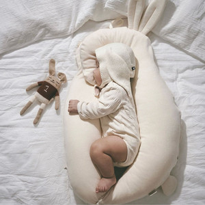 라라스 두상 신생아 아기 베개 뱀부매쉬커버 한번 사용