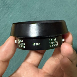 라이카 메탈 후드 35,50mm