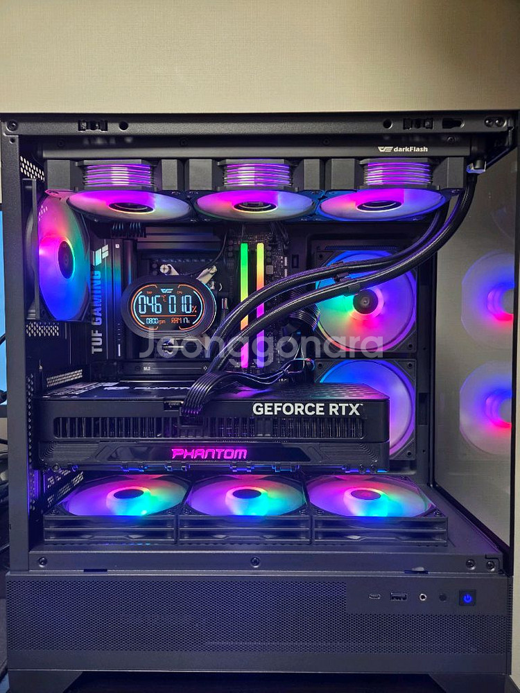 9800x3d, b850m wifi, 5080 팬텀pc--1