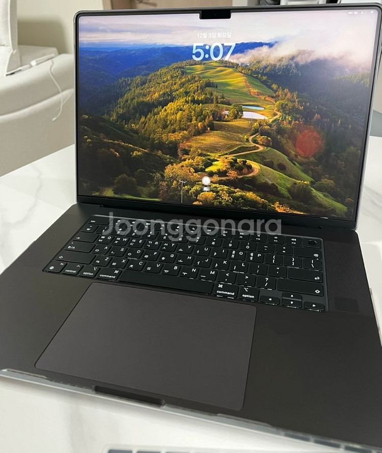 애플 맥북 프로 16인치 스페이스 블랙 M3 Max--1