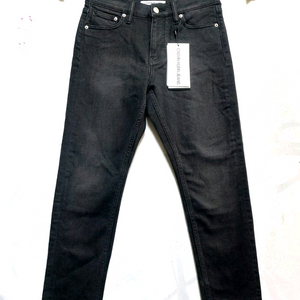 새제품/캘빈클라인 여성청바지28/스판 블랙진