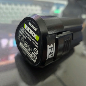 WORX 12V 배터리 WA3506 배터리 신품
