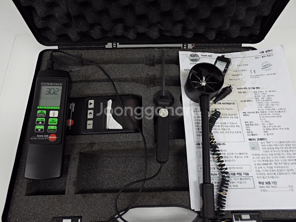 testo 435 풍향풍속계--0