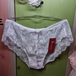 펜트하우스 란제리 화이트 레이스 갈라팬티 100L