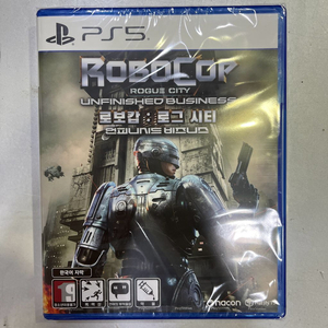 (미개봉) PS5 로보캅 로그 시티 언피니시드 비즈니스