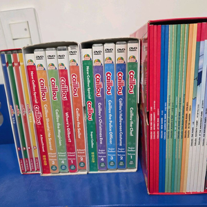 까이유 한영 듀얼스토리북 & dvd세트 영한대본포함