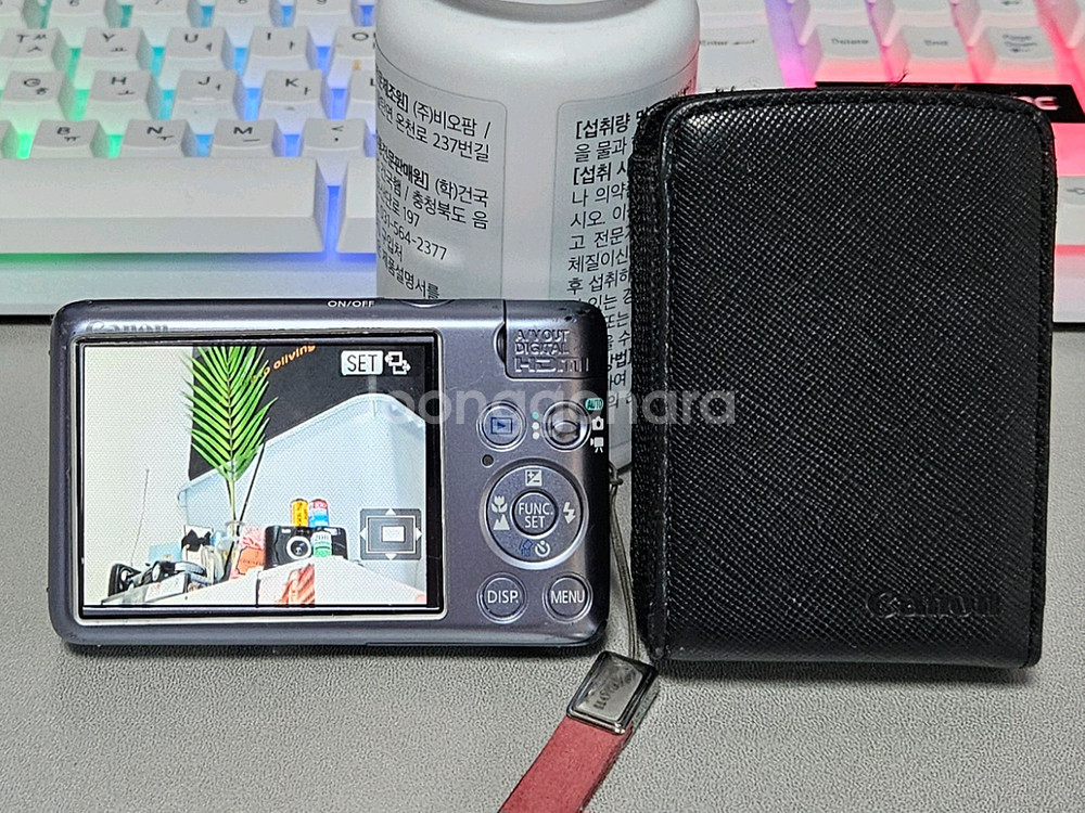 캐논 ixus 익서스 120is 블루그레이 빈티지 디카--3