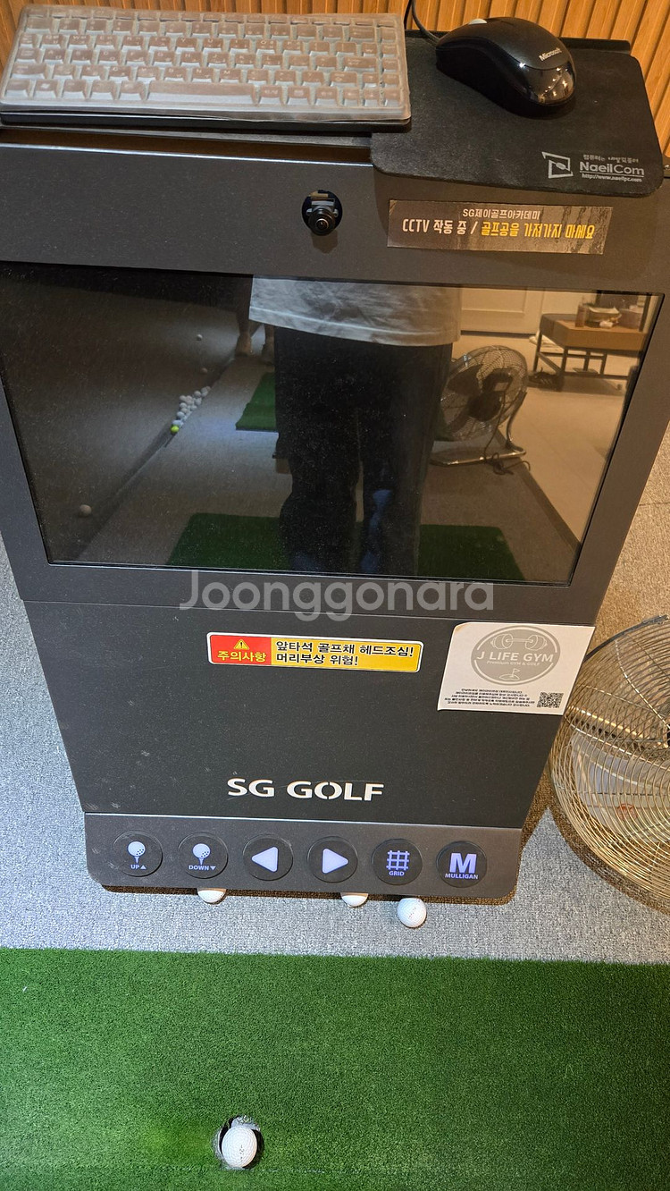 SG골프 연습 기계 판매 250만원--1