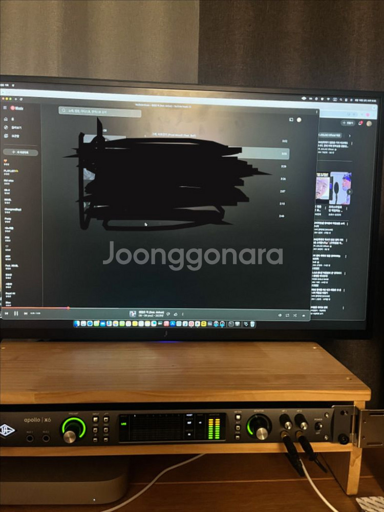 주연테크 QHD 무결점 32인치 모니터, 카멜 모니터암--2