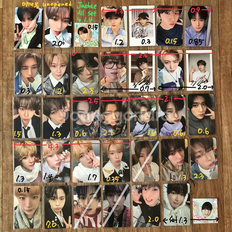 엔시티 위시 엔위시 포카 미개봉 앨범 md 양도 판매--2