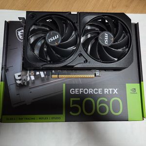 MSI RTX 5060 쉐도우 팝니다.