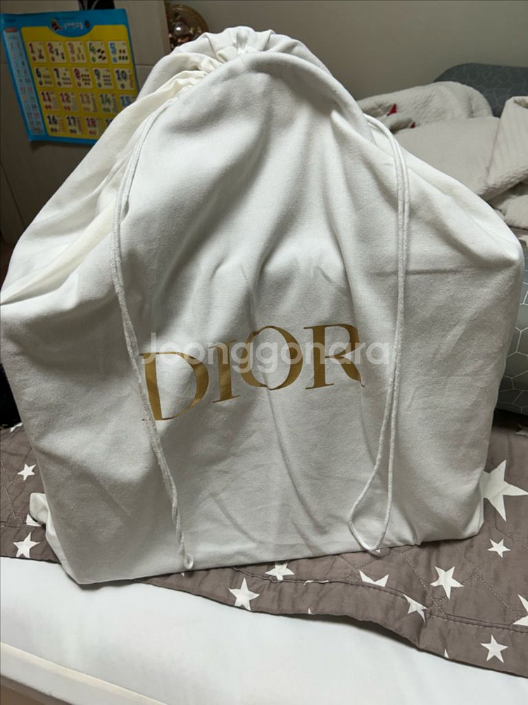 디올 Book Tote 미디엄 백 (사이트) 블루--0