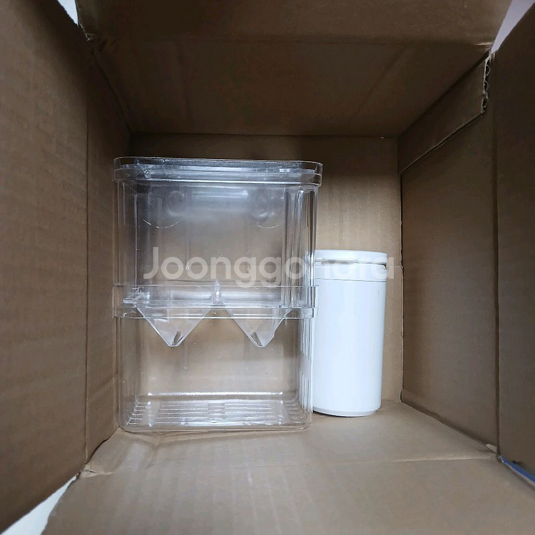 열대어 부화통 1개 + 구피 치어 먹이--0