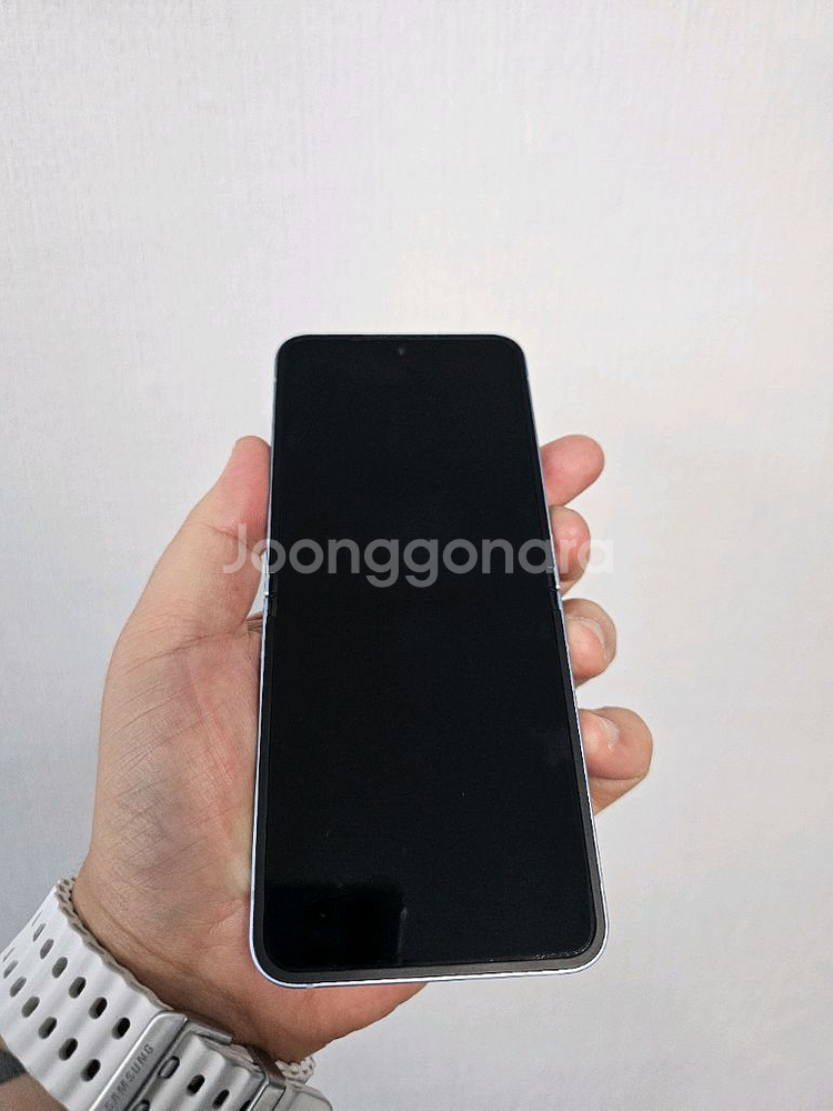 갤럭시z플립6 256G A급 블루--6