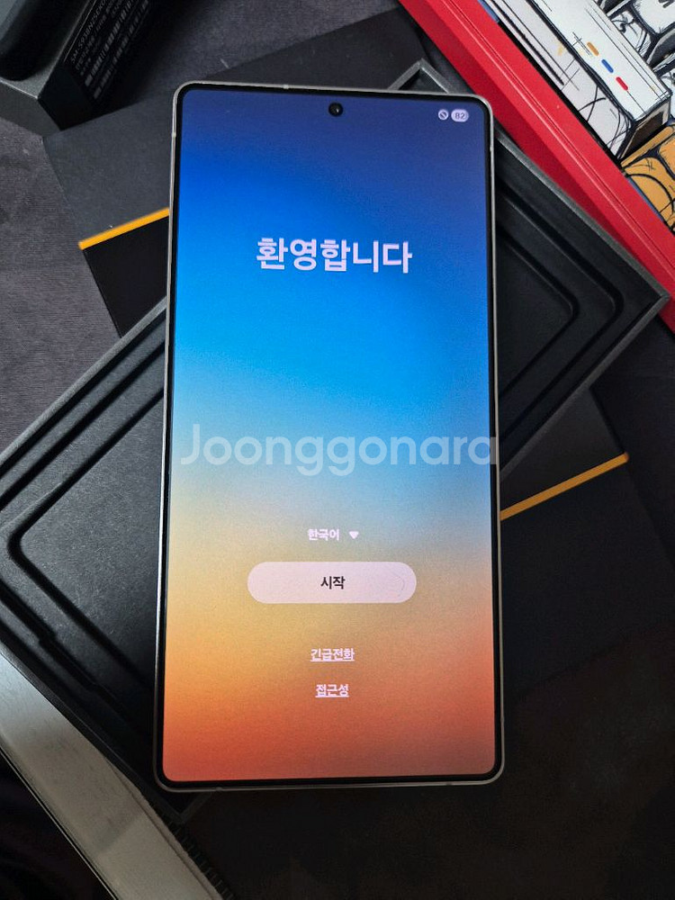 자급제 갤럭시 S25 울트라 티타늄 화이트 색상 팝니다--4