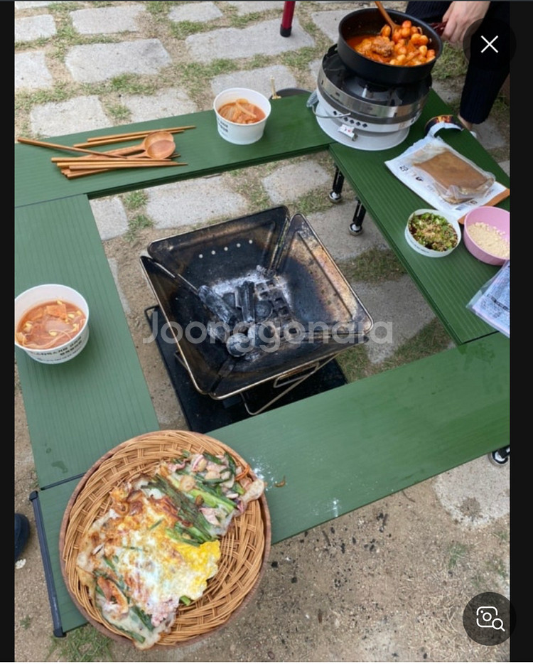 캠핑 화로대 테이블--0