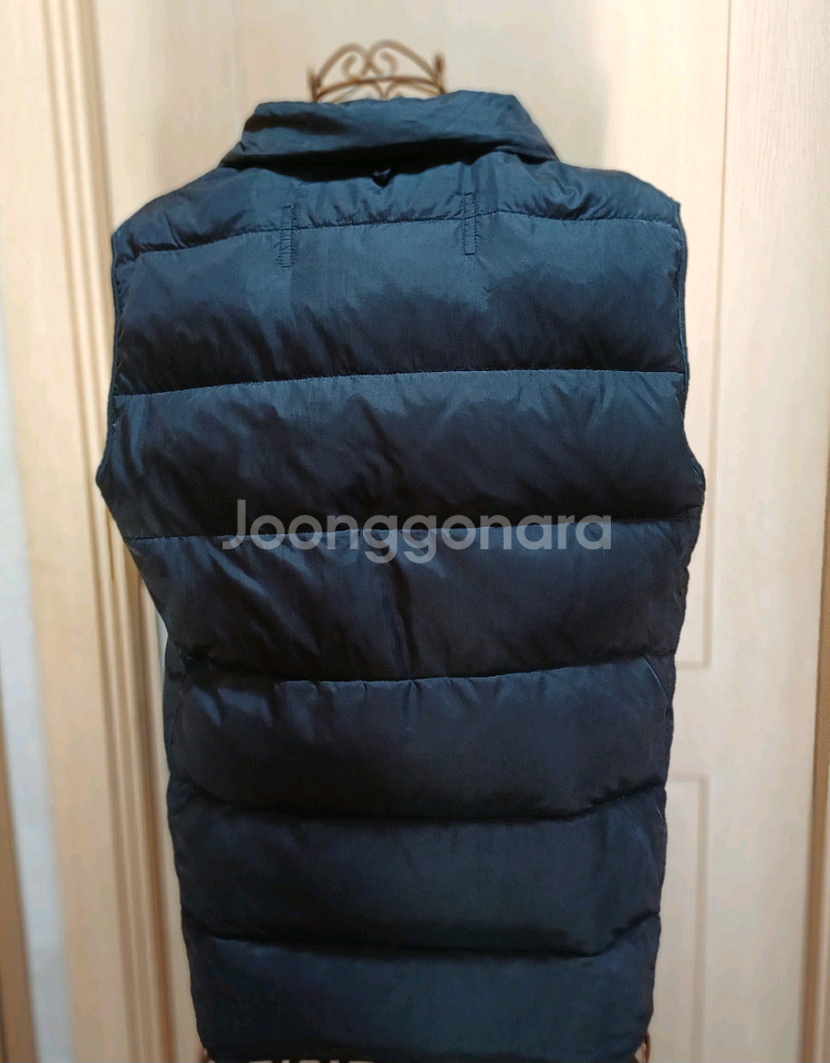 버버리 Brit 덕다운 패딩 조끼 S size--3